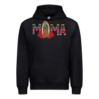 Black Mama Our Lady Urban Hoodie - CowhideDigitalArt