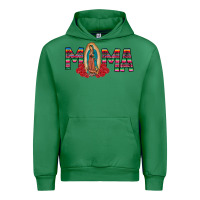 Emerald Mama Our Lady Urban Hoodie - CowhideDigitalArt