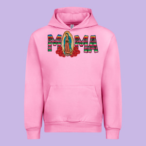 Mama Our Lady Urban Hoodie Designed By Cowhidedigitalart