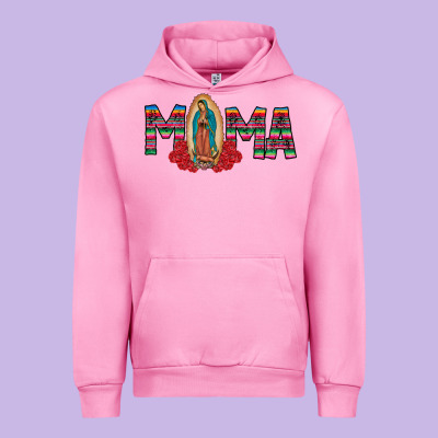 Mama Our Lady Urban Hoodie Designed By Cowhidedigitalart