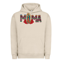 Pigment French Oak Mama Our Lady Urban Hoodie - CowhideDigitalArt
