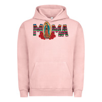 Pigment Salmon Mama Our Lady Urban Hoodie - CowhideDigitalArt