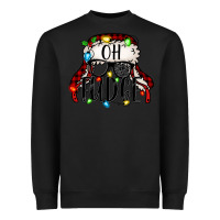 Black oh fudge Christmas story Heavyweight Sweatshirt - Jasminsmagicworld