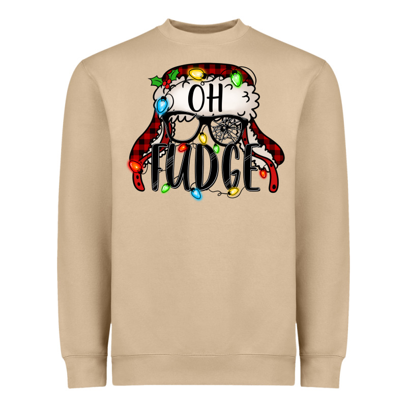Oh Fudge Christmas Story Heavyweight Sweatshirt by Jasminsmagicworld | Teevron