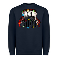 Navy oh fudge Christmas story Heavyweight Sweatshirt - Jasminsmagicworld