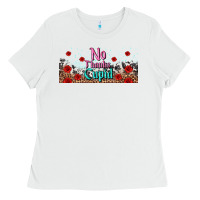 White no thanks cupid Ladies Tee - AdoDesignShop