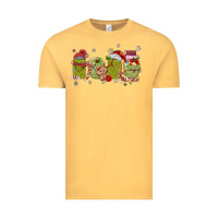 Vintage Mustard canned pickles christmas light Vintage Tee - MaliasSmallBusiness