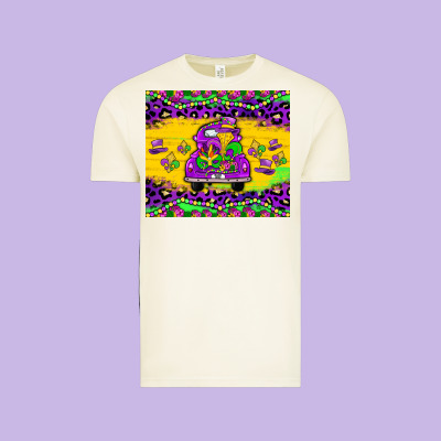 Mardi Gras Truck Tumbler Vintage Tee Designed By Jahusdesignshop