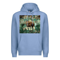 Colony Blue Stay wild Bear tumbler Premium Hoodie - HowdyJamesFarm