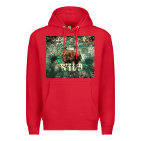 Red Stay wild Bear tumbler Premium Hoodie - HowdyJamesFarm