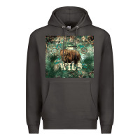 Smoke Stay wild Bear tumbler Premium Hoodie - HowdyJamesFarm