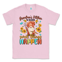 Bubblegum Pink grandma's kitchen where sweet things happen Classic Tee - MaliasSmallBusiness