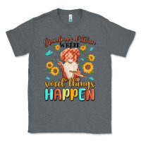 Charcoal Heather grandma's kitchen where sweet things happen Classic Tee - MaliasSmallBusiness