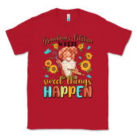 Red grandma's kitchen where sweet things happen Classic Tee - MaliasSmallBusiness