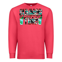 Cardinal Summer Time Cowhide Serape Premium Sweatshirt - CowCowDesign