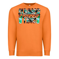 Carrot Summer Time Cowhide Serape Premium Sweatshirt - CowCowDesign
