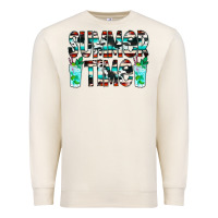 Sandshell Summer Time Cowhide Serape Premium Sweatshirt - CowCowDesign
