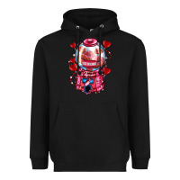 Black kiss  machine  olivia Heavyweight Hoodie - OliviaCreatesArt