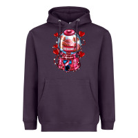 Plum kiss  machine  olivia Heavyweight Hoodie - OliviaCreatesArt