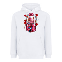 White kiss  machine  olivia Heavyweight Hoodie - OliviaCreatesArt
