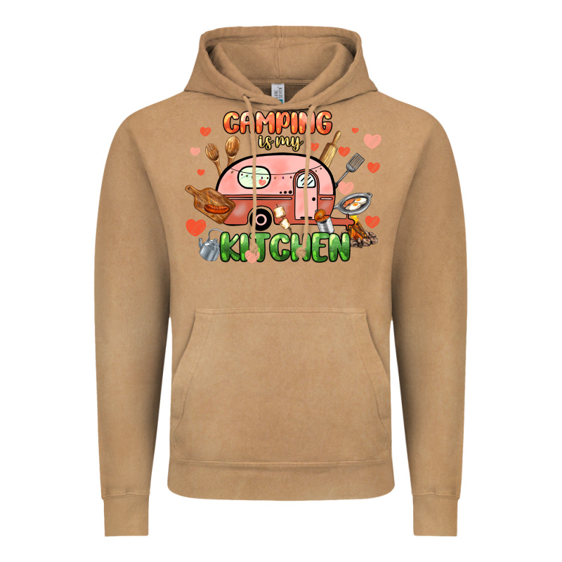 Camping Is My Kitchen Vintage Hoodie by NancyCooperArtShop | Teevron