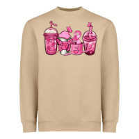 Mushroom breast cancer coffee Heavyweight Sweatshirt - Jasminsmagicworld