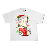 Lunar Rock christmas cat in Urban Heavy Tee - MaliasSmallBusiness