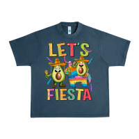 Midnight Navy let's fiesta Urban Heavy Tee - JahusDesignShop