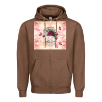 Chestnut where flowers bloom so does hope Zipper Hoodie - TumblerDesignByShophia