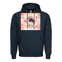 Navy where flowers bloom so does hope Zipper Hoodie - TumblerDesignByShophia