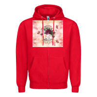 Red where flowers bloom so does hope Zipper Hoodie - TumblerDesignByShophia