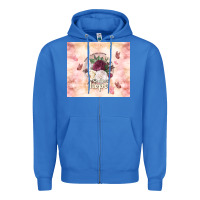 True Royal where flowers bloom so does hope Zipper Hoodie - TumblerDesignByShophia