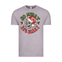 Vintage Zinc so merry it's scary Vintage Tee - MaliasSmallBusiness