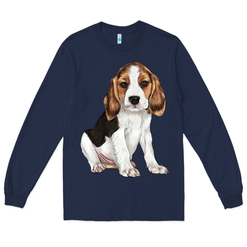 Beagle Puppy Long Sleeve Tee by LillyAllenDesigns | Teevron