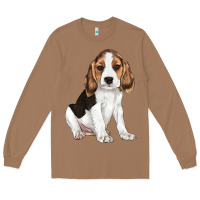 Toasted Coconut beagle puppy Long Sleeve Tee - LillyAllenDesigns