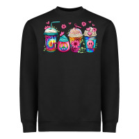 Black tie dye hippie coffee cups Heavyweight Sweatshirt - Jasminsmagicworld