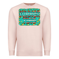 Pale Pink summer time glitter pineable Premium Sweatshirt - CowCowDesign