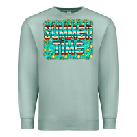 Seafoam summer time glitter pineable Premium Sweatshirt - CowCowDesign