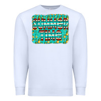 White summer time glitter pineable Premium Sweatshirt - CowCowDesign
