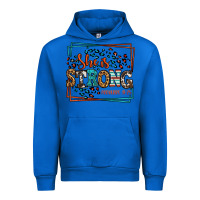 Cobalt She is strong proverbs 31:25 Urban Hoodie - LillyAllenDesigns