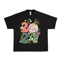 Black 2024 happy new year Urban Heavy Tee - MaliasSmallBusiness