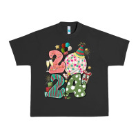 Pigment Black 2024 happy new year Urban Heavy Tee - MaliasSmallBusiness