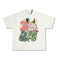 Pistachio 2024 happy new year Urban Heavy Tee - MaliasSmallBusiness