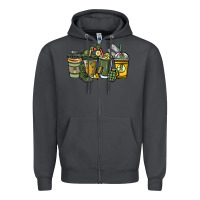 Smoke Army coffee cups 4th of july Zipper Hoodie - HowdyJamesFarm