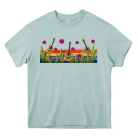 Arona mexican sombrero guitar libbey glass Heavy Core Tee - BundleAndBundleShop
