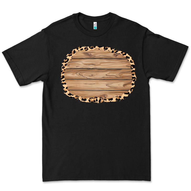 Wood And Leopard Background 3200x2400 Premium Tee by AdoDesignShop | Teevron