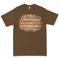 Cacao wood and leopard background 3200x2400 Premium Tee - AdoDesignShop