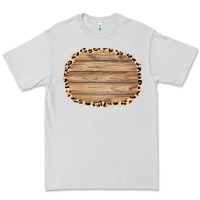 Dove Grey wood and leopard background 3200x2400 Premium Tee - AdoDesignShop