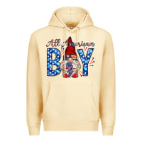 Pina Colada All American boy with gnome Premium Hoodie - HowdyJamesFarm
