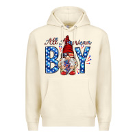 Sandshell All American boy with gnome Premium Hoodie - HowdyJamesFarm